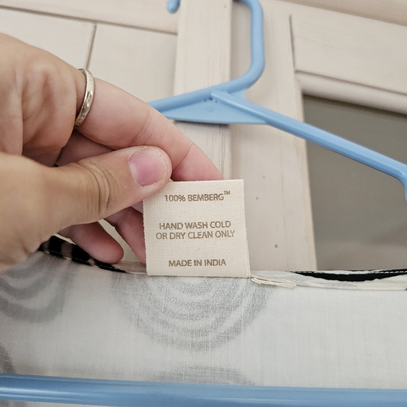 Reistor x Madewell Deep V-neck Gathered Dress in Black Stripes - Picture 11 of 12